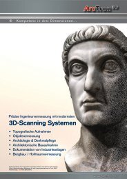 Arctron 3 D 3d-Scanning Systemen