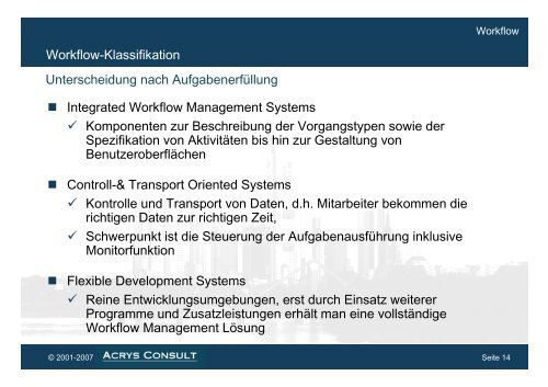 Einführung Workflow-Management-Systeme