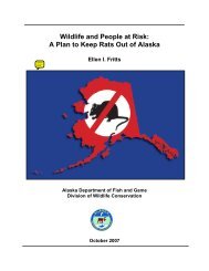 Wildlife and People at Risk: A Plan to Keep Rats Out of Alaska (10 ...