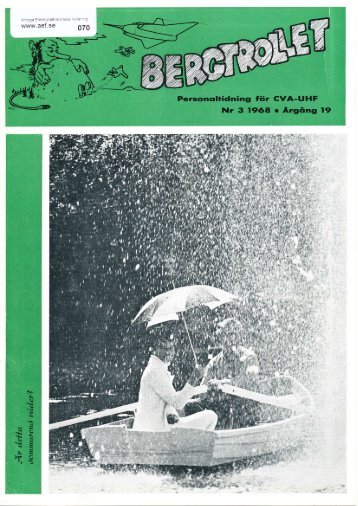 1968 nr 3 - AEF, Arboga Elektronikhistoriska Förening