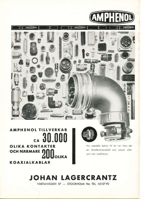 1962 nr 2 - AEF, Arboga Elektronikhistoriska Förening