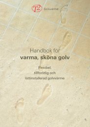 Golvvärmehandboken