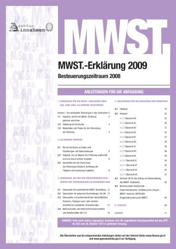 MWST. - Agenzia delle Entrate