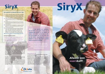 SiryX geeft zo het maximale rendement van ... - Agripress