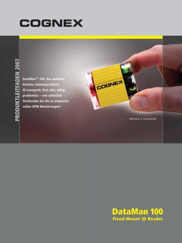 Cognex-DataMan-100 Datenblatt