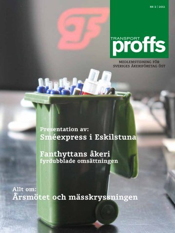 Transportproffs nr 2, 2011 - Sveriges Åkeriföretag