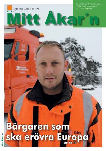 Mittåkaren nr 1, 2013 - Sveriges Åkeriföretag