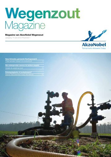 Wegenzout Magazine (pdf) - AkzoNobel