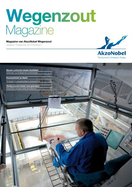 Wegenzout Magazine, editie 2 - september 2012 - AkzoNobel