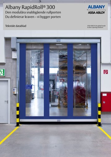 Albany RapidRoll® 300 - Albany Door Systems