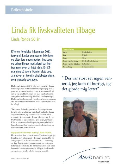Linda Rohde - Aleris