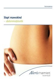 Slapt maveskind – abdominalplastik - Aleris