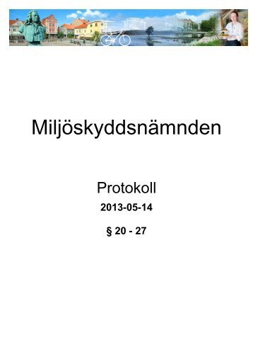 Miljöskyddsnämnden - Alingsås kommun