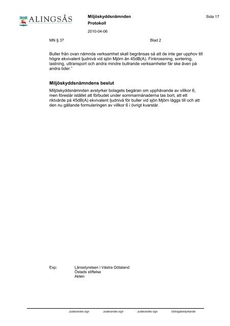 Protokoll MN 2010-04-06 (pdf, 224.2 kB) - Alingsås kommun