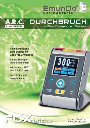 Emundo® Informationsbroschüre (PDF) - ARC Laser