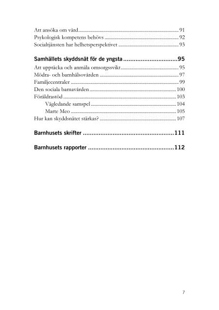 Att knyta an, en livsviktig uppgift - Stiftelsen Allmänna Barnhuset