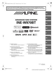 1 Tryck på - Alpine Europe
