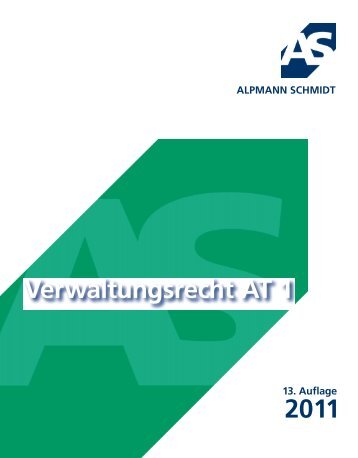 VerwRAT1 (11).indd - Alpmann Schmidt