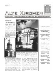 AK April 2009.pub - Förderkreis Alte Kirchen Berlin-Brandenburg