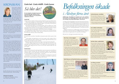 Älvsbybladet nr.1 2004 - Älvsbyns kommun