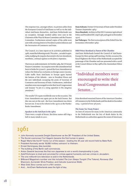 AmChamNews - American Chamber of Commerce in the Netherlands