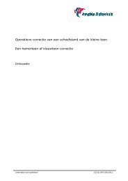 Hamerteen correctie - Amphia Ziekenhuis