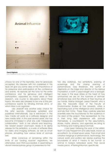 Animal Influence I - Antennae The Journal of Nature in Visual Culture