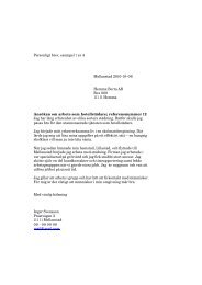 Personligt Brev Avslut Exempel