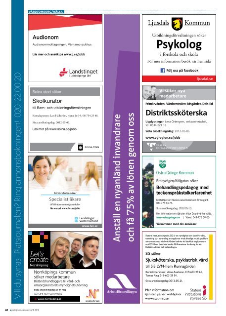 Nummer 18 som pdf - Arbetsförmedlingen