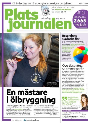 Nummer 10 som pdf - Arbetsförmedlingen