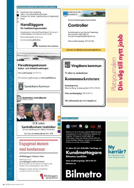 Nummer 10 som pdf - Arbetsförmedlingen