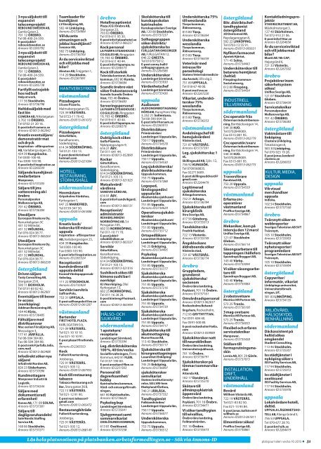 Nummer 10 som pdf - Arbetsförmedlingen