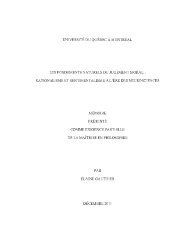 rationalisme et sentimentalisme à l'ère des neurosciences - Archipel