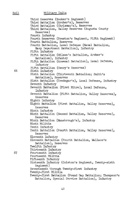 M861, Compiled Records Showing Service of Military Units