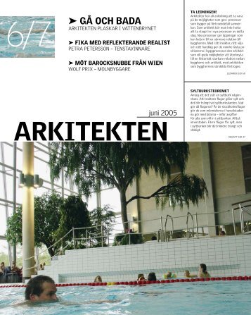 ARKITEKTEN - Sveriges Arkitekter