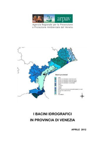 Bacini idrografici provincia di Venezia.pdf - Arpav