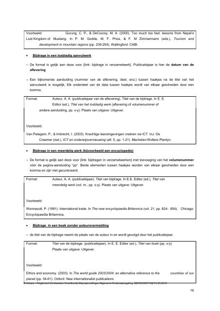 Bijlage 4 Reglement eindwerken PBA vroedkunde - Artesis