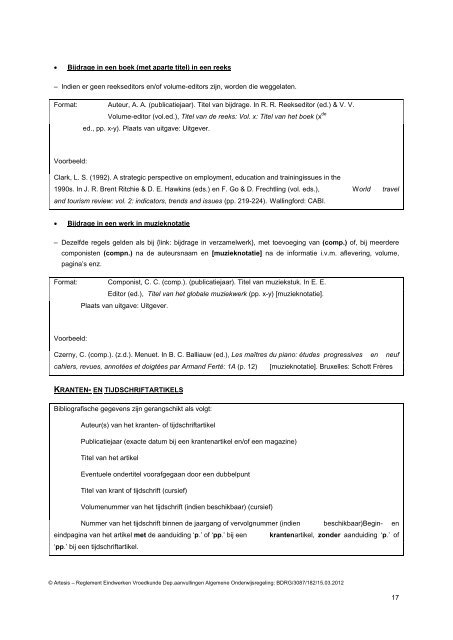 Bijlage 4 Reglement eindwerken PBA vroedkunde - Artesis