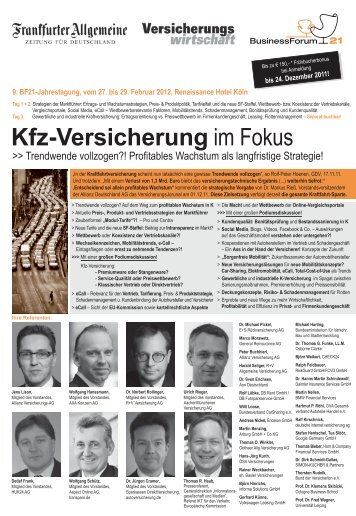Kfz-Versicherung Im Fokus - Arvato Infoscore GmbH