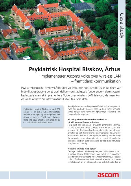 Psykiatrisk Hospital Risskov - Ascom Danmark