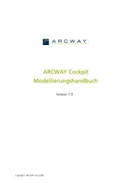 Ausführliches Modellierungshandbuch (PDF) - Arcway AG