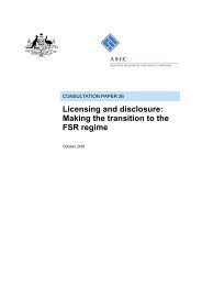 Licensing and disclosure: Making the transition to the FSR regime