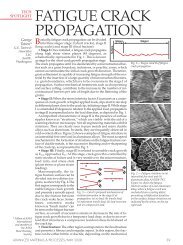 Fatigue Crack Propagation - ASM International