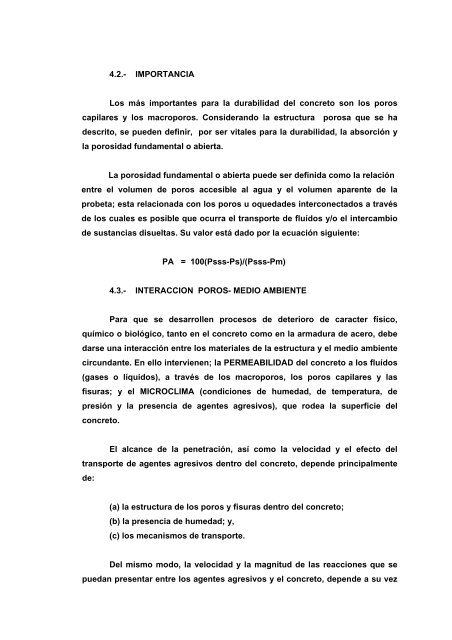 DURABILIDAD Y PATOLOGIA DEL CONCRETO Enrique ... - Asocem