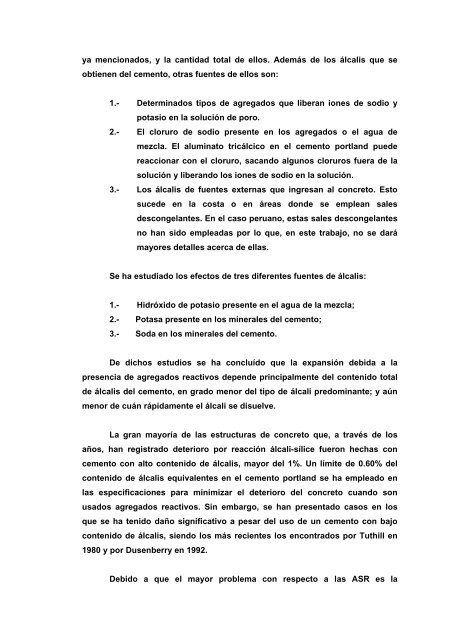 DURABILIDAD Y PATOLOGIA DEL CONCRETO Enrique ... - Asocem