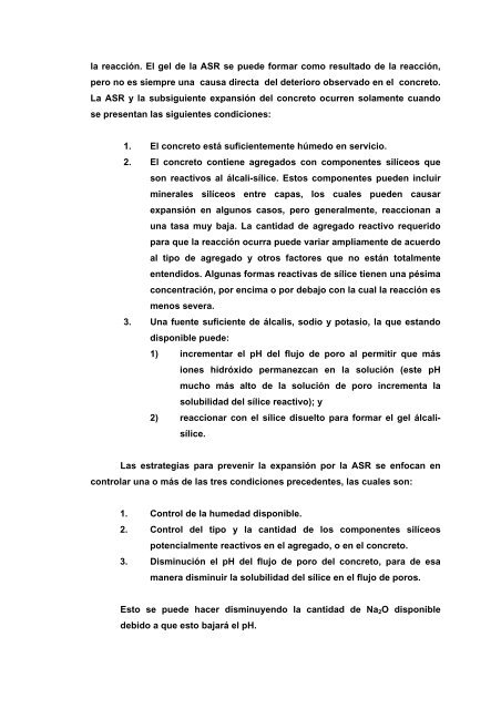 DURABILIDAD Y PATOLOGIA DEL CONCRETO Enrique ... - Asocem