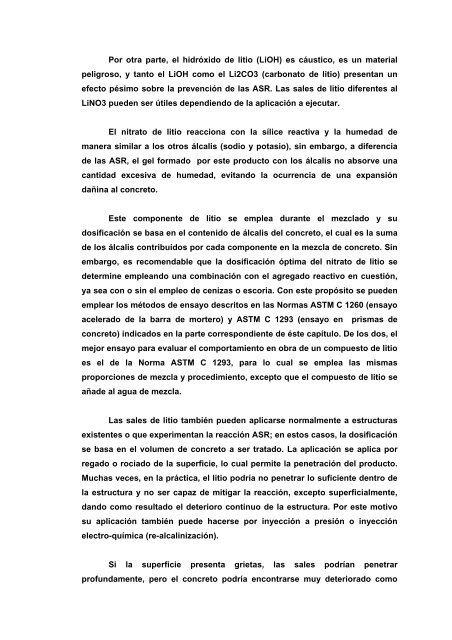 DURABILIDAD Y PATOLOGIA DEL CONCRETO Enrique ... - Asocem