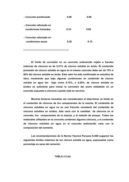 DURABILIDAD Y PATOLOGIA DEL CONCRETO Enrique ... - Asocem