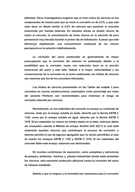 DURABILIDAD Y PATOLOGIA DEL CONCRETO Enrique ... - Asocem