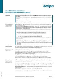 Produktinformationsblatt KEZ und allgemeine ... - Asstel